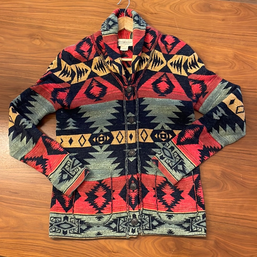 Ralph Lauren denim & supply Aztec sweater